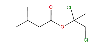 1,3-Dichloroisopropyl isopentanoate